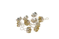 Zawieszki do bombek 12mm złote ZAW12-1 Brewis